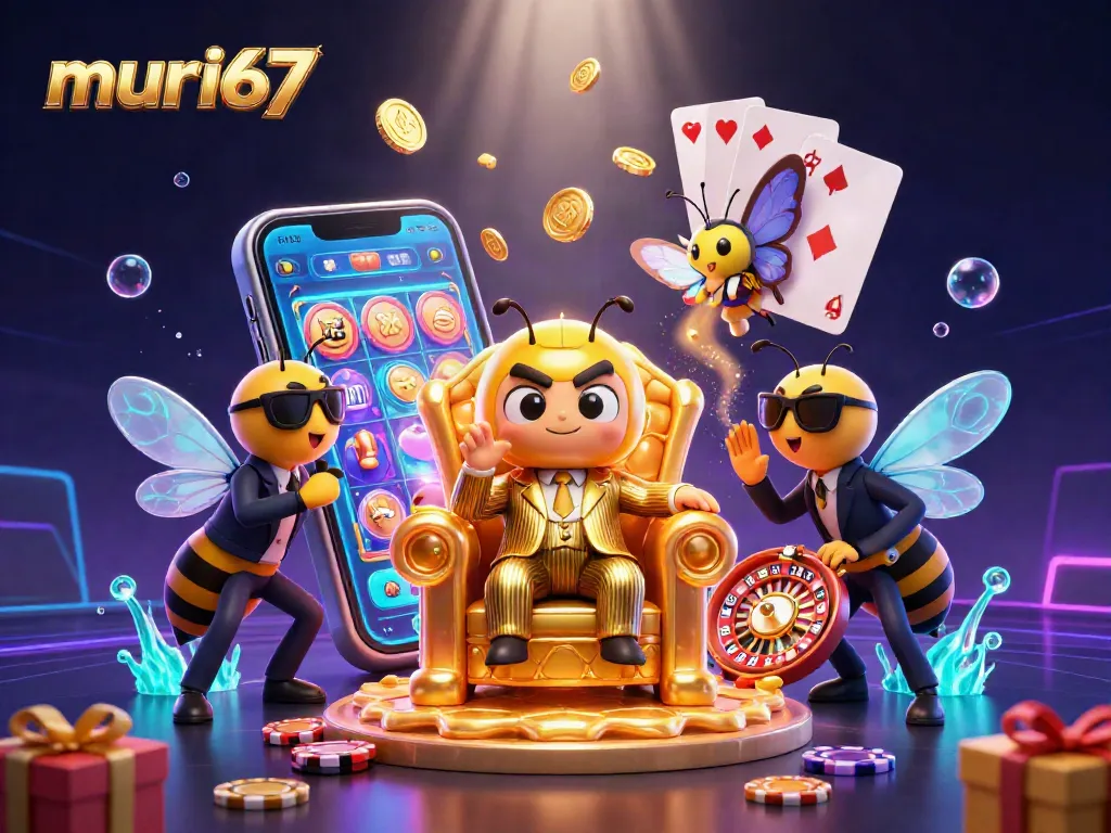 Experience gambling excitement at murai67 with vibrant slot scenes and dazzling character interactions.