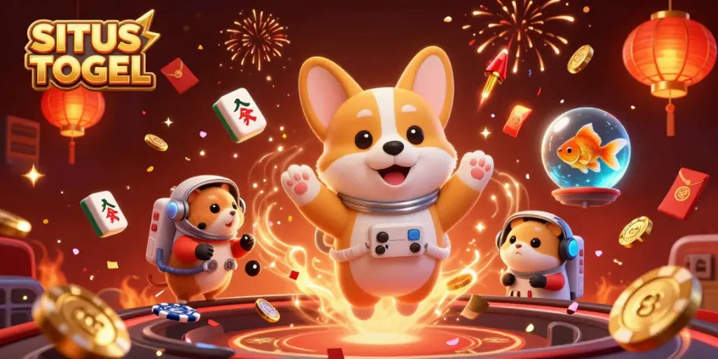 Menghadirkan aksi perjudian yang menarik melalui SITUS TOGEL dengan koin emas dan karakter lucu di dalam kasino luar angkasa.