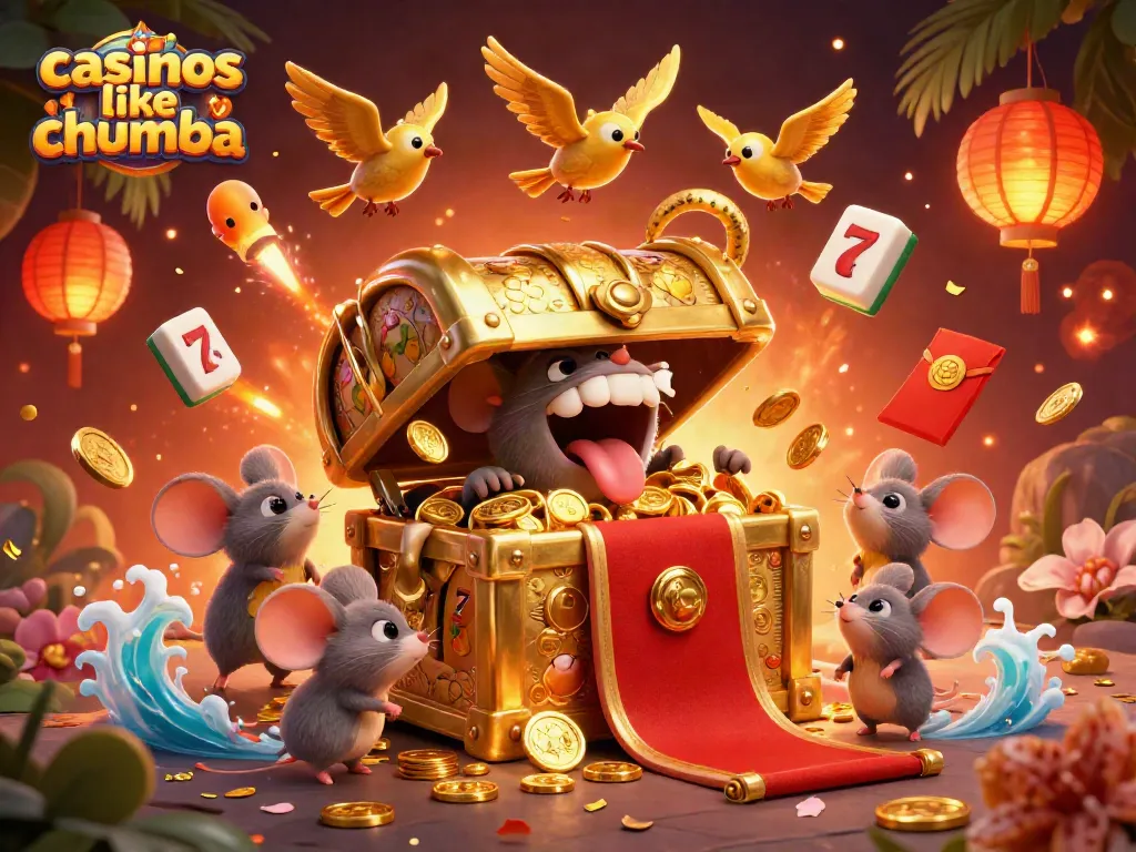 Engage with casinos like Chumba through exciting slots and treasure in a vibrant casino scene.