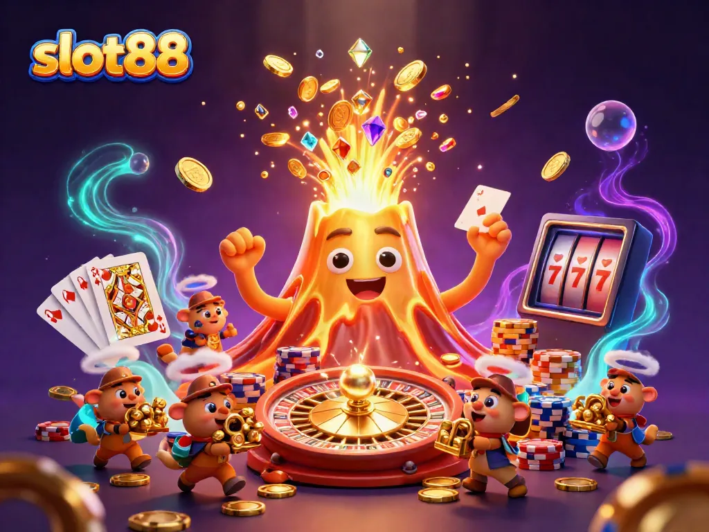 Slot88 memberikan pengalaman bermain game slot yang mengasyikkan dengan keberuntungan dari gunung emas.