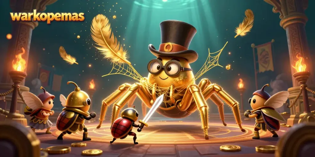 Permainan slot warkopemas yang menarik dengan karakter unik di arena bertarung