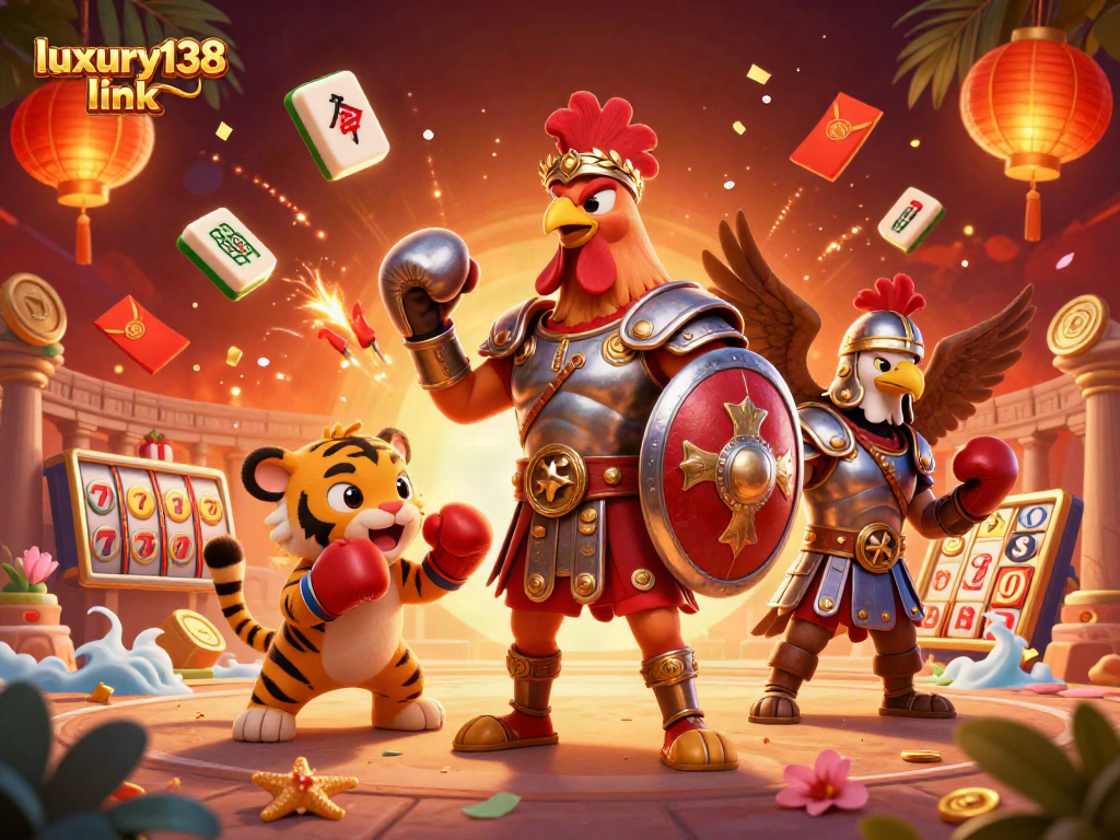 Link luxury138 menawarkan aksi laga seru dalam ilustrasi kasino 3D yang megah.