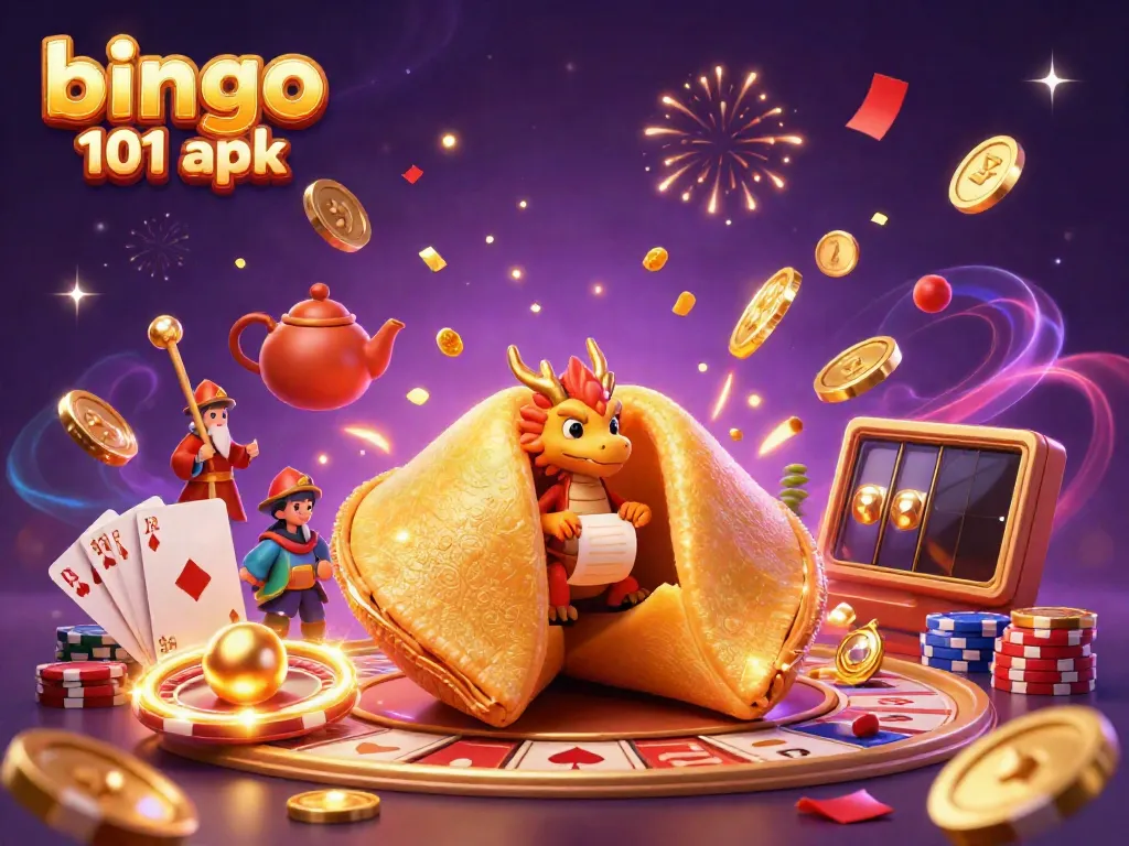 Experience the exciting bingo 101 apk with golden coins, roulette, and vibrant rewards.